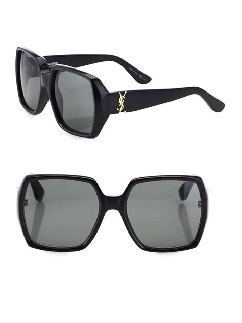 ysl 55mm square sunglasses|ysl sunglasses women's sale.